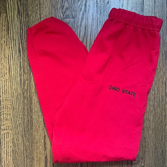 Ohio State Women’s Red Joggers - Picture 1 of 2